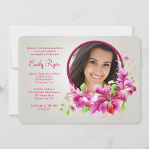 Convite Fotográfico para Orquídeas de Dendrobium