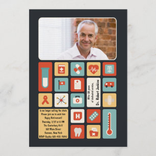 Convite Fotográfico para Retirada de Campo Médic