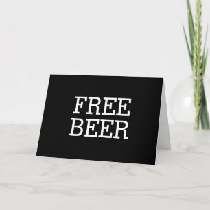 Convite Free Beer Will You Be My Groomsman Best Man