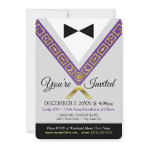 Convite Freemason - Grande Mestre Masonic Jewel