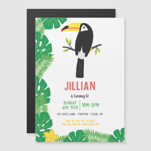 Convite Fruta tropical ToucanTutti Frutti