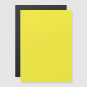 Convite Fundo Amarelo Vibrante Sólido