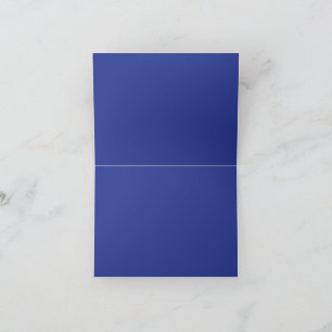 Convite Fundo Azul Profundo Sólido Design Minimalista Ne