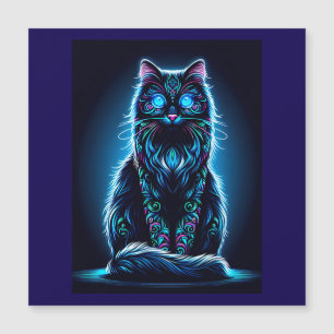 Convite Fundo Neon Cat Vivid - 97948