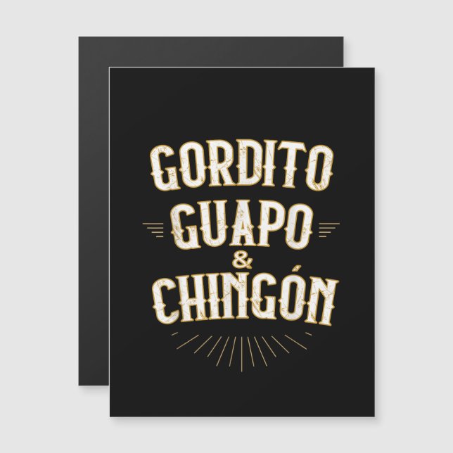 Convite  Funny Mexican in Spanish (Frente/Verso)