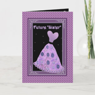 Convite Futura Cunhada - Palhaça PURPLE