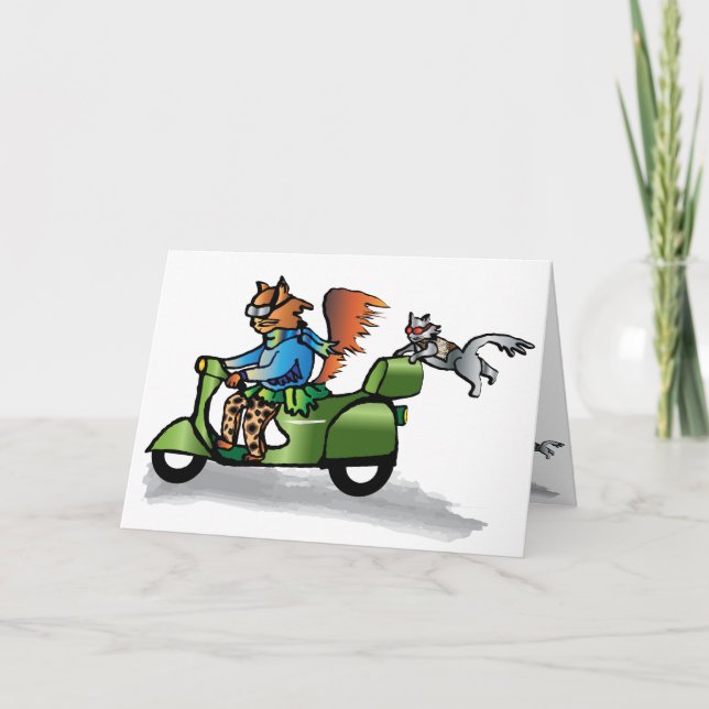 Convite Gatinho Scoots (Frente)