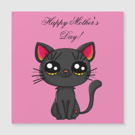 Convite Gato Feliz Dia das Mães