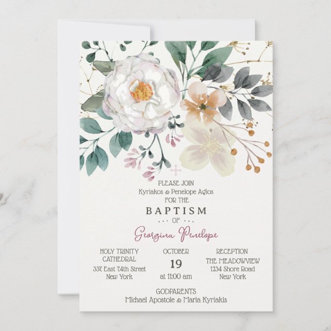 Convite Georgina (Frente)