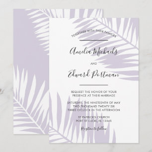 Convite Graceful Palms
