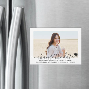 Convite Graduação Alterar o Adiamento de Fotos em Quic