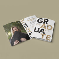 Graduação de Letras Douradas com Ângulo Grande e C