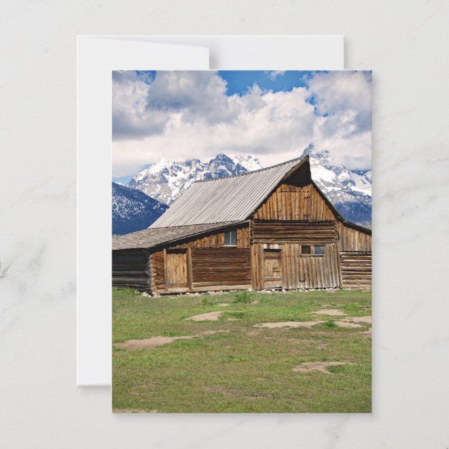 Convite Grand Teton's, Jackson Hole  (Frente)
