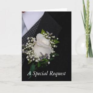 Convite Groomsman Request