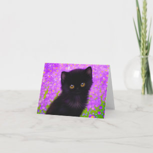 Convite Gustav Klimt Cat