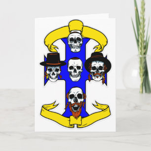 Convite hanukkah de metal pesado