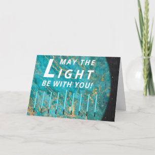 Convite Hanukkah Lights Saudações