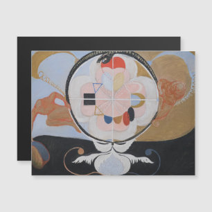 Convite Hilma Af Klint, The Evolution No.13, Abstrato Art