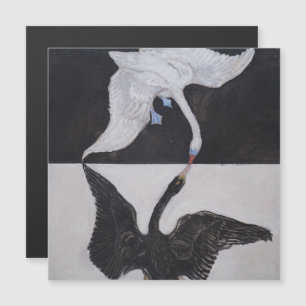 Convite Hilma Af Klint, The Swan No.1, Abstrato Art