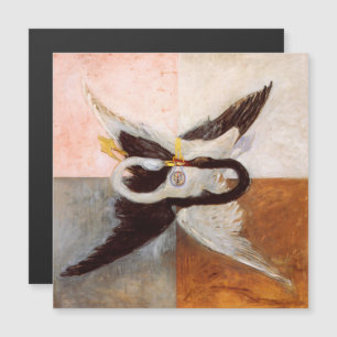 Convite Hilma Af Klint, The Swan No.24, Abstrato Art