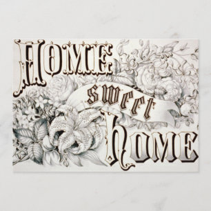 Convite Home doce Home do Housewarming