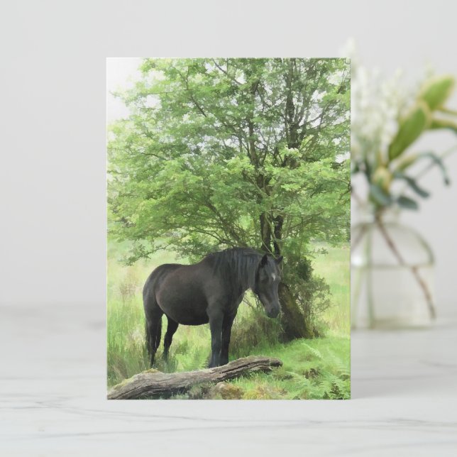 Convite HORSE (Em pé/Frente)