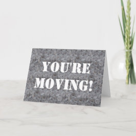Convite Housewarming do invólucro com bolhas de ar