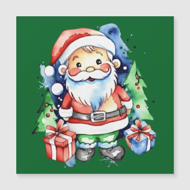 Convite Ideias de presentes do Papai Noel (Frente)