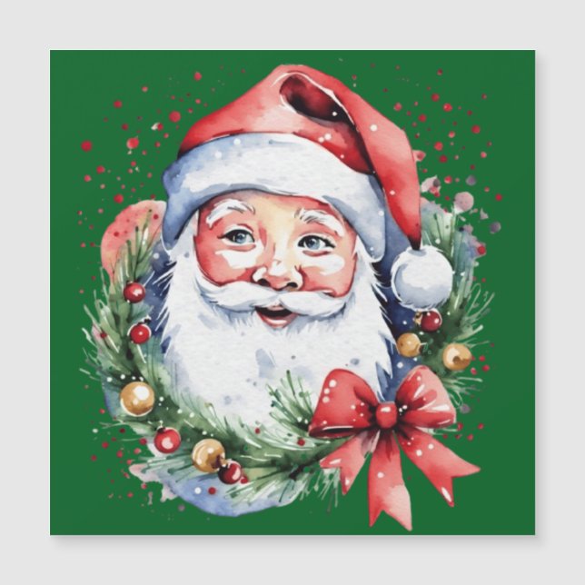 Convite Ideias de presentes do Papai Noel (Frente)