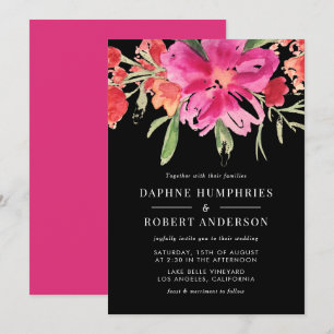 Convite II de Casamento de Posse de Flor de Água