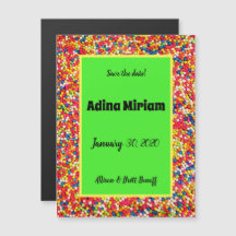 Imã salve a data de Baby Gumballs