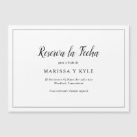 Imã salve a data Espanhola Simples