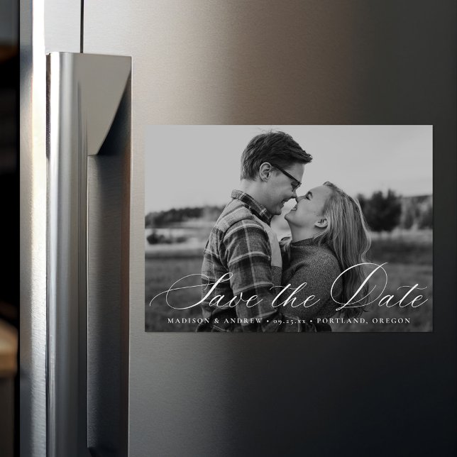 Convite Imagem do Script de Caligrafia Elegante Salvar a D (Criador carregado)