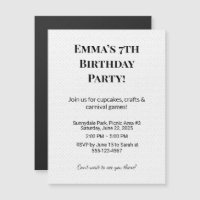 Ímãs de Foto Personalizados para Festa de Aniversá