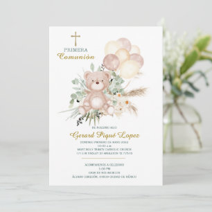 Convite imprimível da comunidade Primera