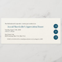 Convite incorporado de três círculos