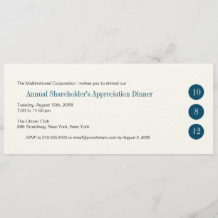 Convite incorporado de três círculos