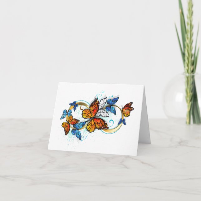 Convite Infinity of Monarch Butterflies (Frente)