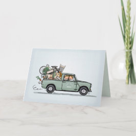 Convite Invitation Vintage Mini Pickup