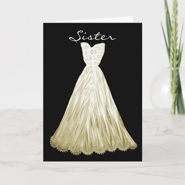 Convite IRMÃ É O Meu Vestido PALE (Frente)