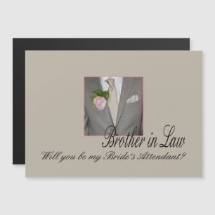 Convite Irmão em Direito, por favor, seja o assistente da