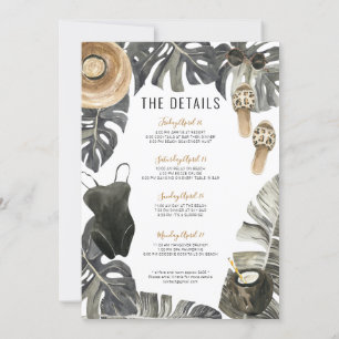 Convite Itinerário do Fim de Semana da Praia da fe