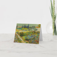 Jardim de Vincent Van Gogh em Arles