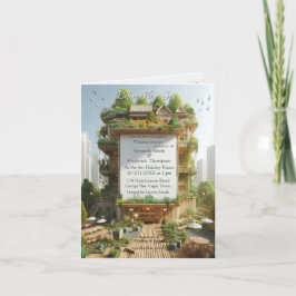 Convite Jardins e Edifícios ecológicos em Harmonia