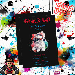 Convite Jogo No Próximo Nível De Aniversário, Jogos