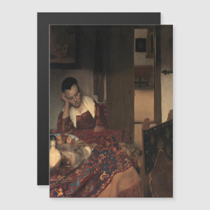 Convite Johannes Vermeer, Rapariga com um Ouriço