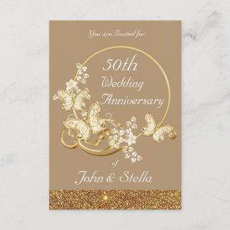 Convite Jubileu de Ouros