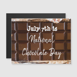 Convite Julho 7 é Dia Nacional do Chocolate