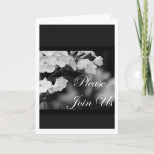 Convite Junte-se por favor nos