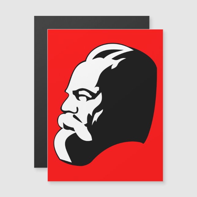 Convite Karl Marx, Communism, Socialism, Soviet Union (Frente/Verso)
